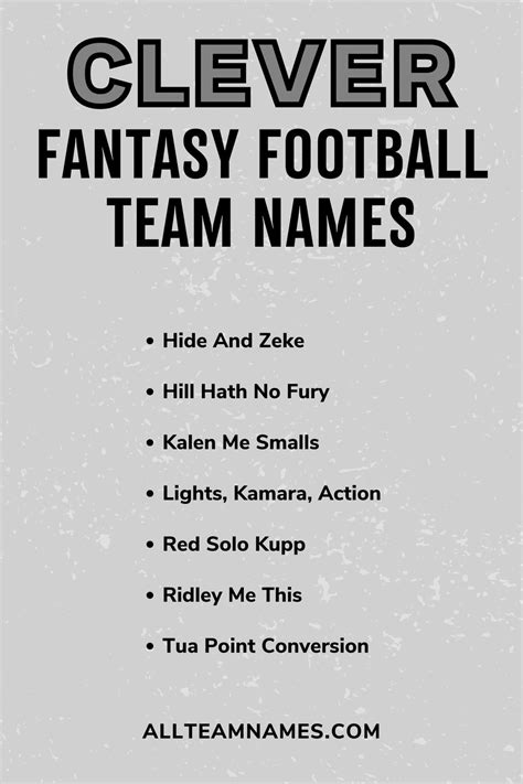 nsfw fantasy football names|The best new fantasy football team names for the 2024 season。